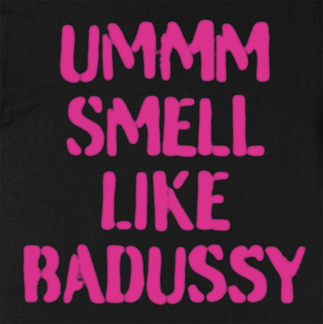 "Badussy" T-Shirt - BADUSSY-TSHIRTBLK1