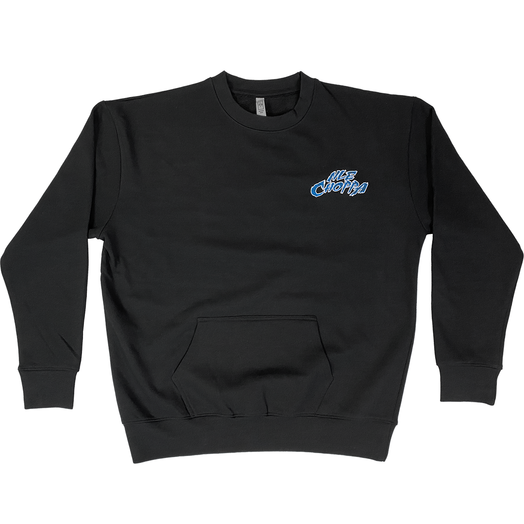 NLE Choppa "Logo" Pocket Crewneck Sweatshirt - IMG_3513