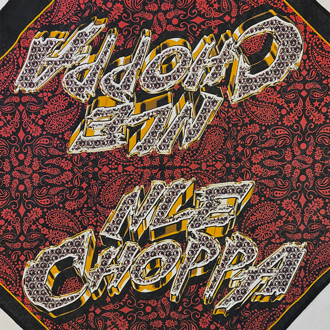 NLE Choppa "Gold Chain" Bandana - NLE-BANDANA2